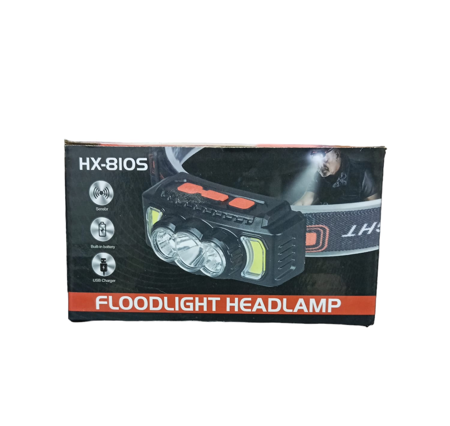 Miniatura 2 de LINTERNA MINERA CON SENSOR HX-810